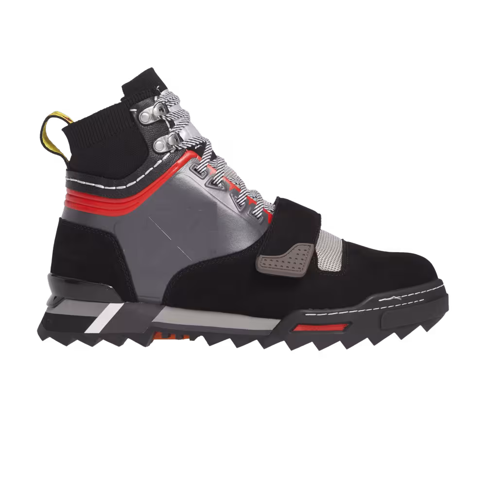 Off-White Arrow Hiking Sneaker Boot Black Grey