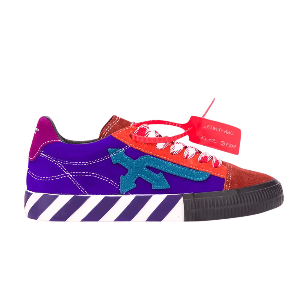 Off-White Women's Arrow Vulcanized Low Multi-Color Blue