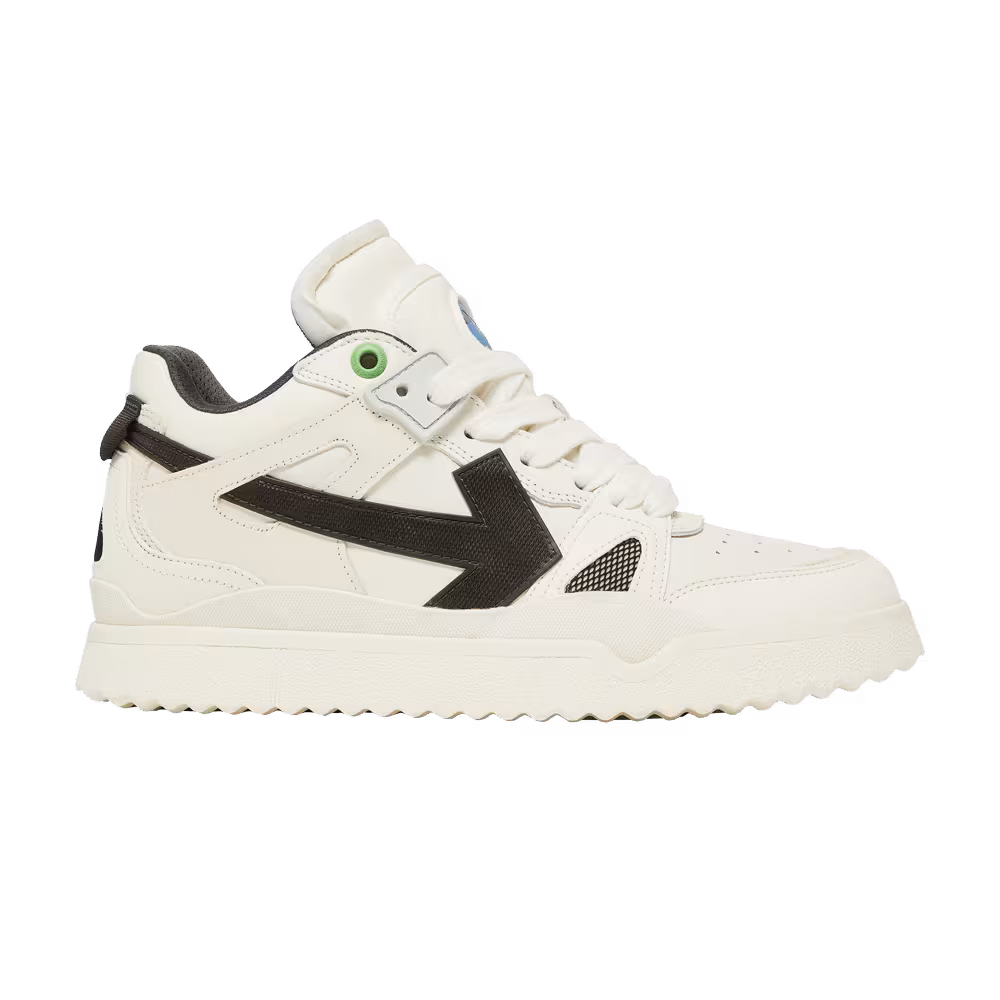 Off-White New Mid Sponge White Black