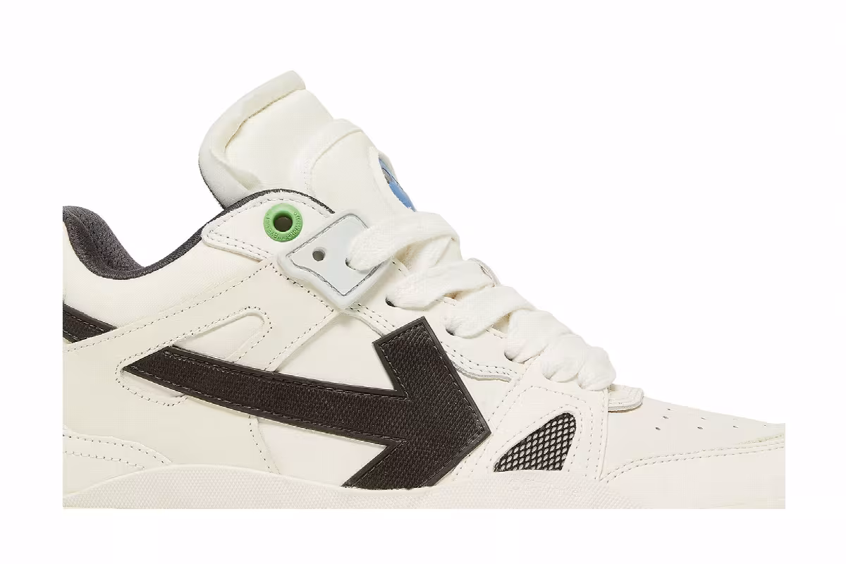 Off-White New Mid Sponge White Black, view 3