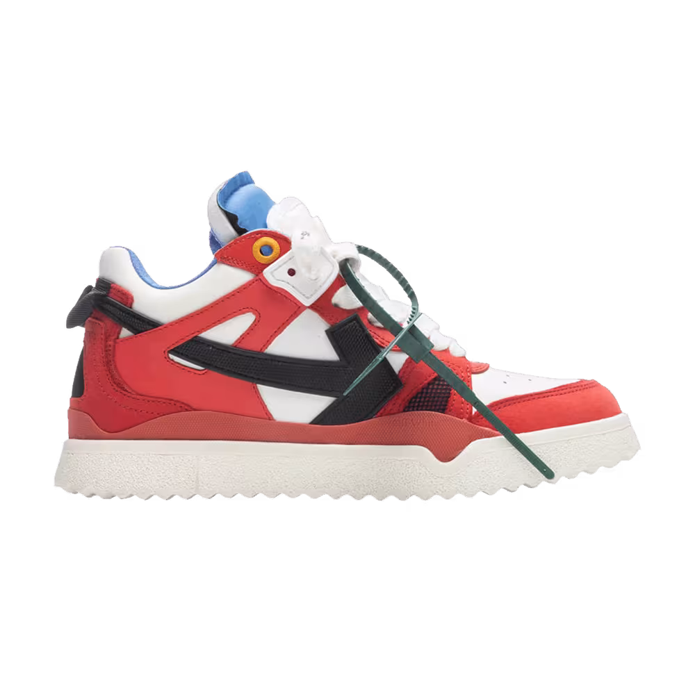 Off-White New Mid Sponge Red Black Blue