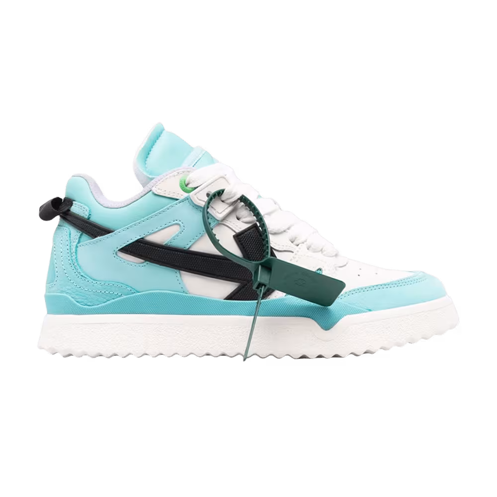 Off-White New Mid Sponge Turquoise Blue