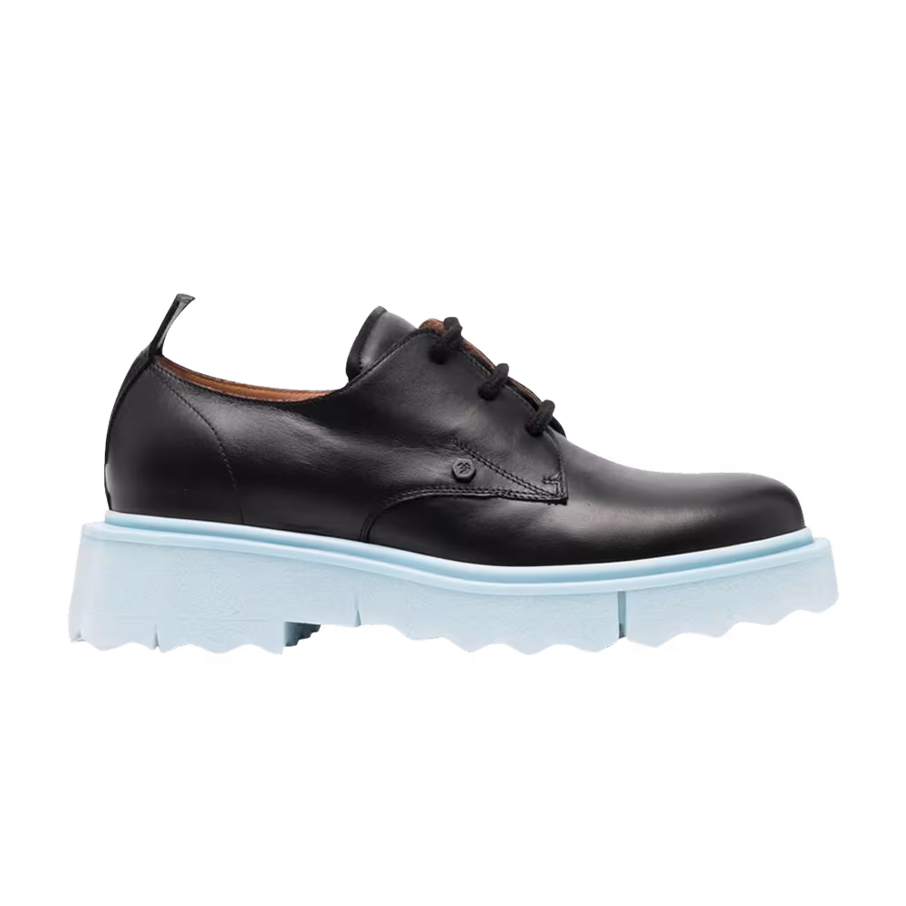 Off-White Sponge Derby Black Blue Ice