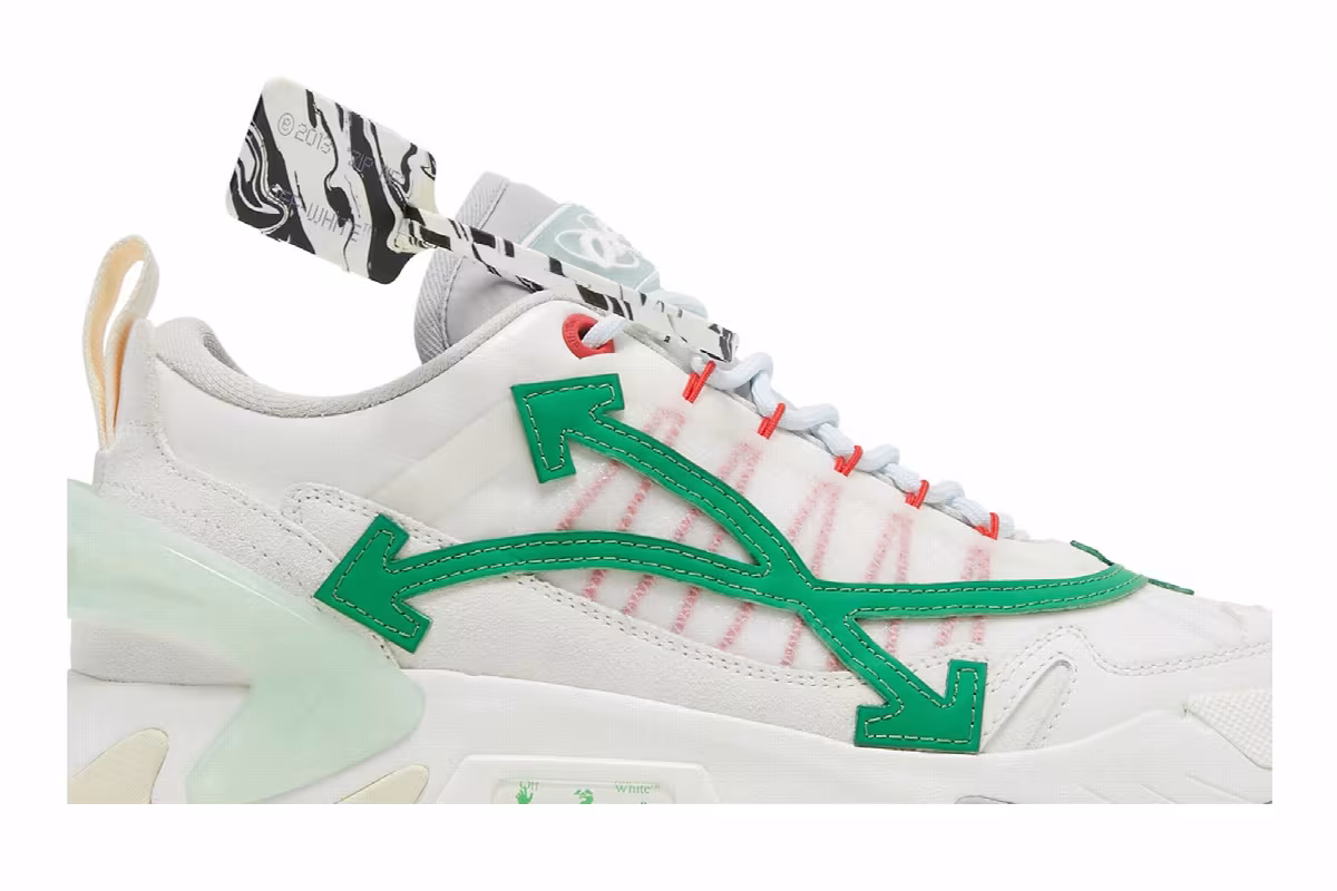 Off-White ODSY-2000 White Green, view 3