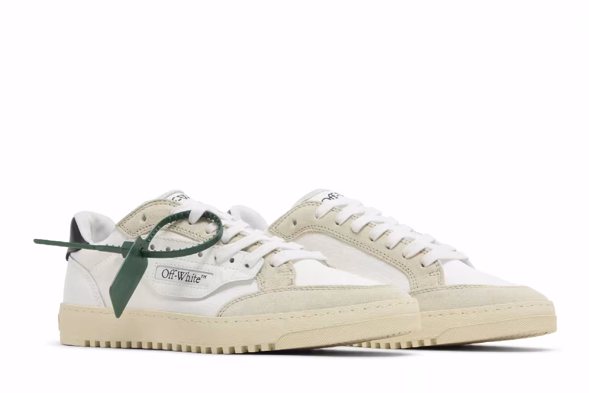 Off-White 5.0 Low White Black, view 9
