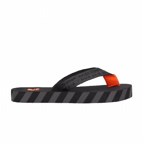 Off-White Flip Flops 'Logo Tape - Black'