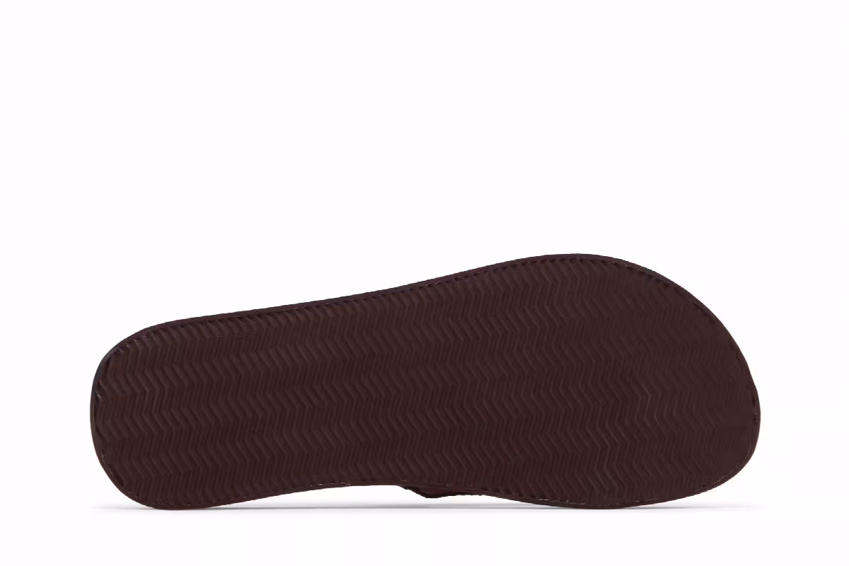 Off-White Flip Flops Graphic Print - Burgundy, view 5