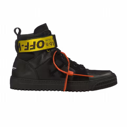 Off-White High Top Sneaker 'Black'