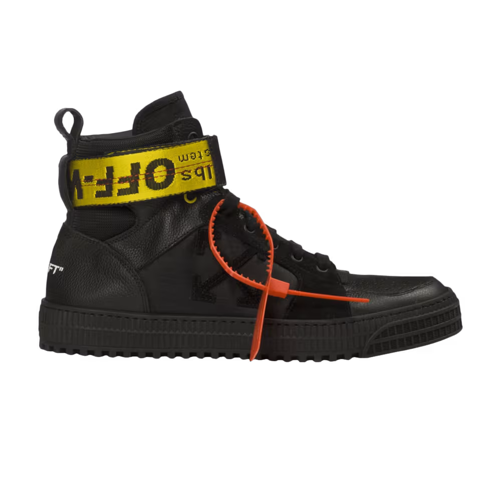 Off-White High Top Sneaker Black