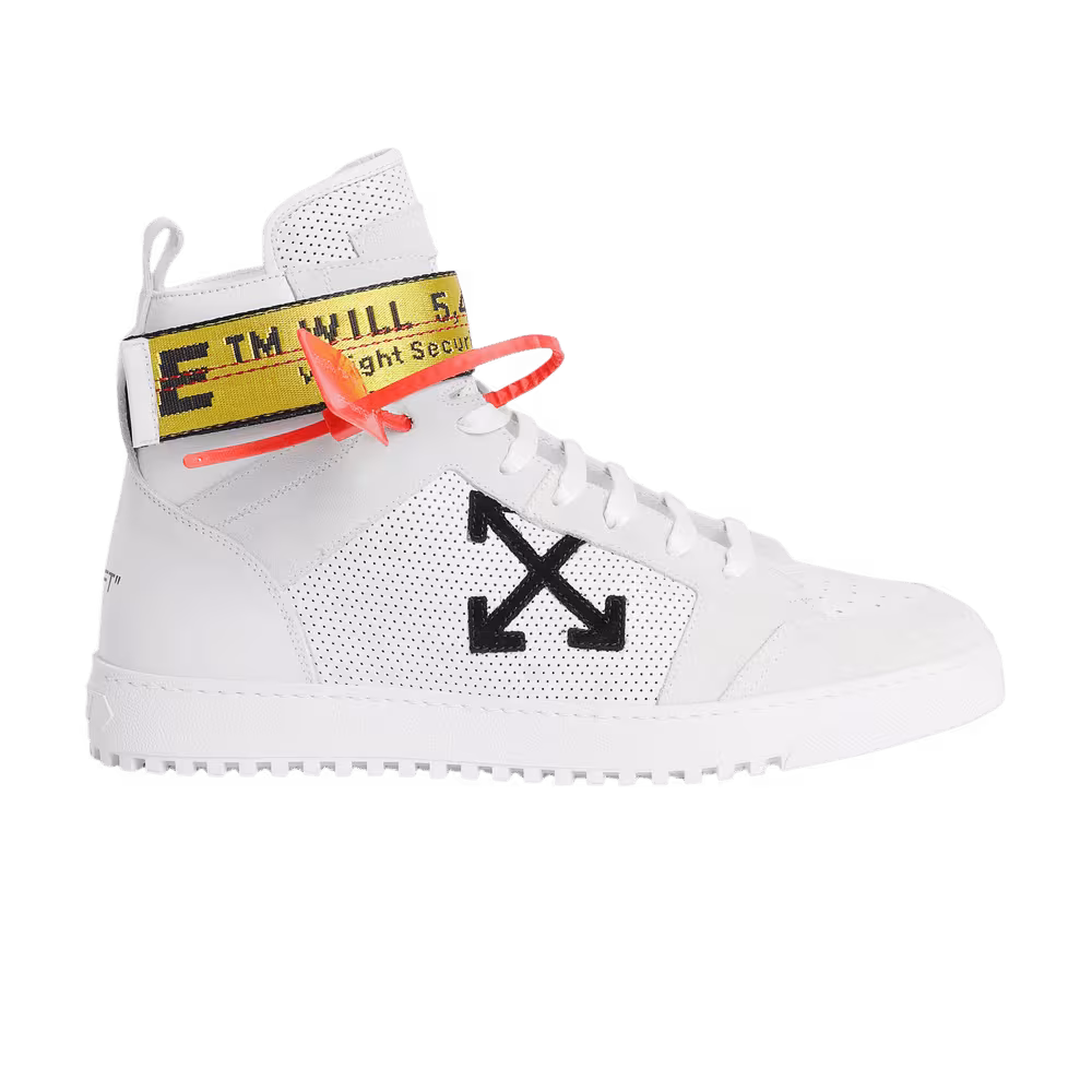 Off-White Drilled Leather High Industrial Belt