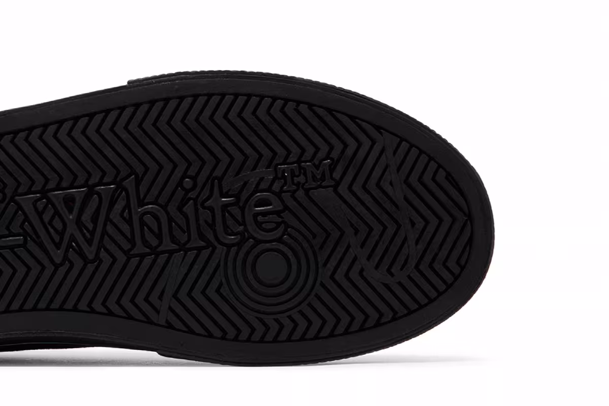 Off-White New Low Vulcanized Black White, view 6