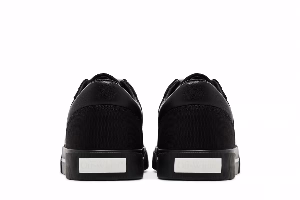 Off-White New Low Vulcanized Black White, view 7