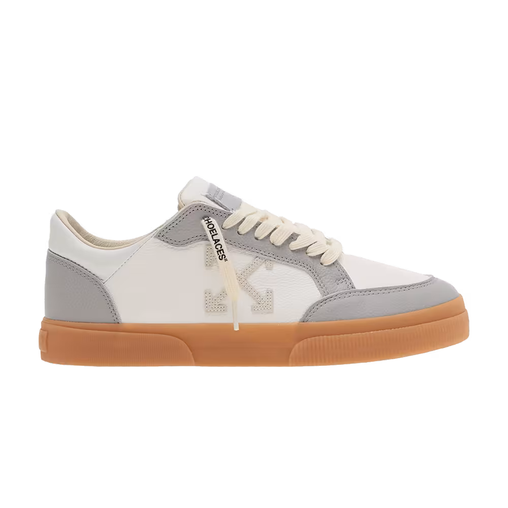 Off-White New Low Vulcanized White Light Grey