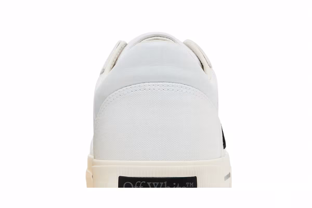 Off-White New Low Vulcanized White Black, view 8
