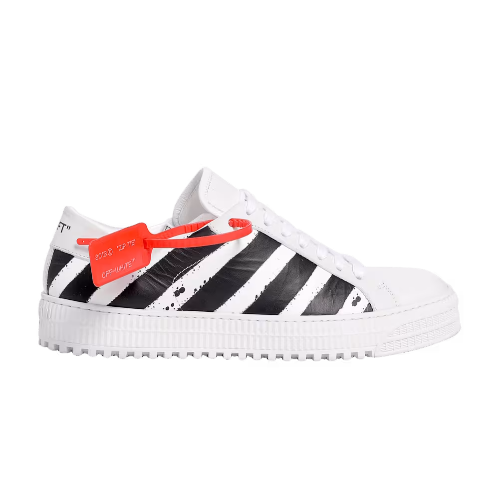 Off-White Spray Diagonals White Black 2019