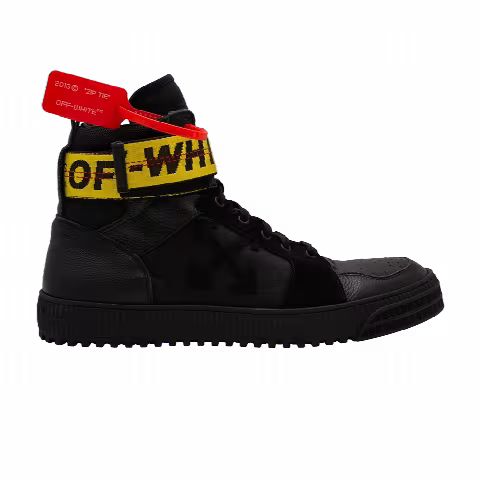 Off-White Industrial Belt High 'Black Yellow'