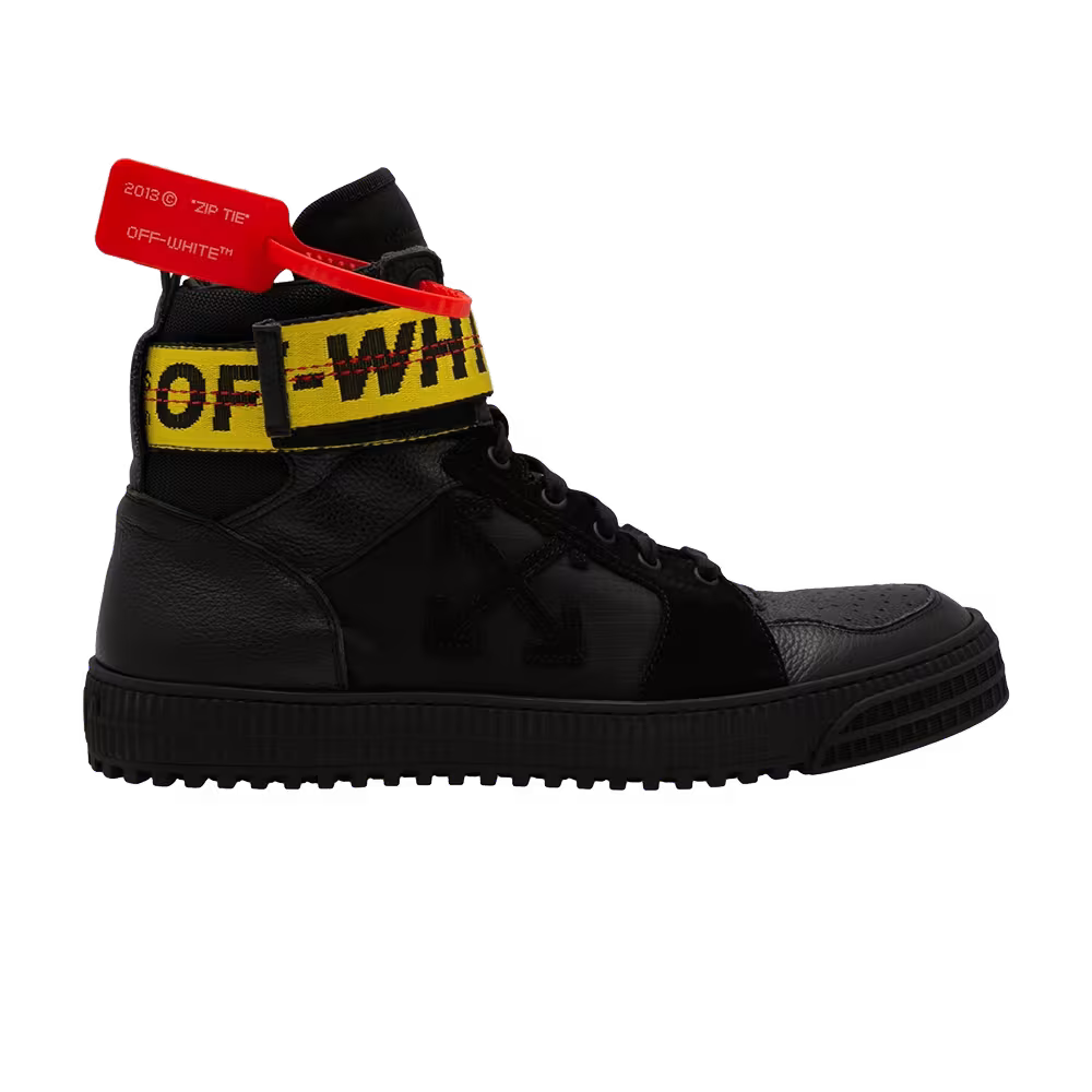 Off-White Industrial Belt High Black Yellow