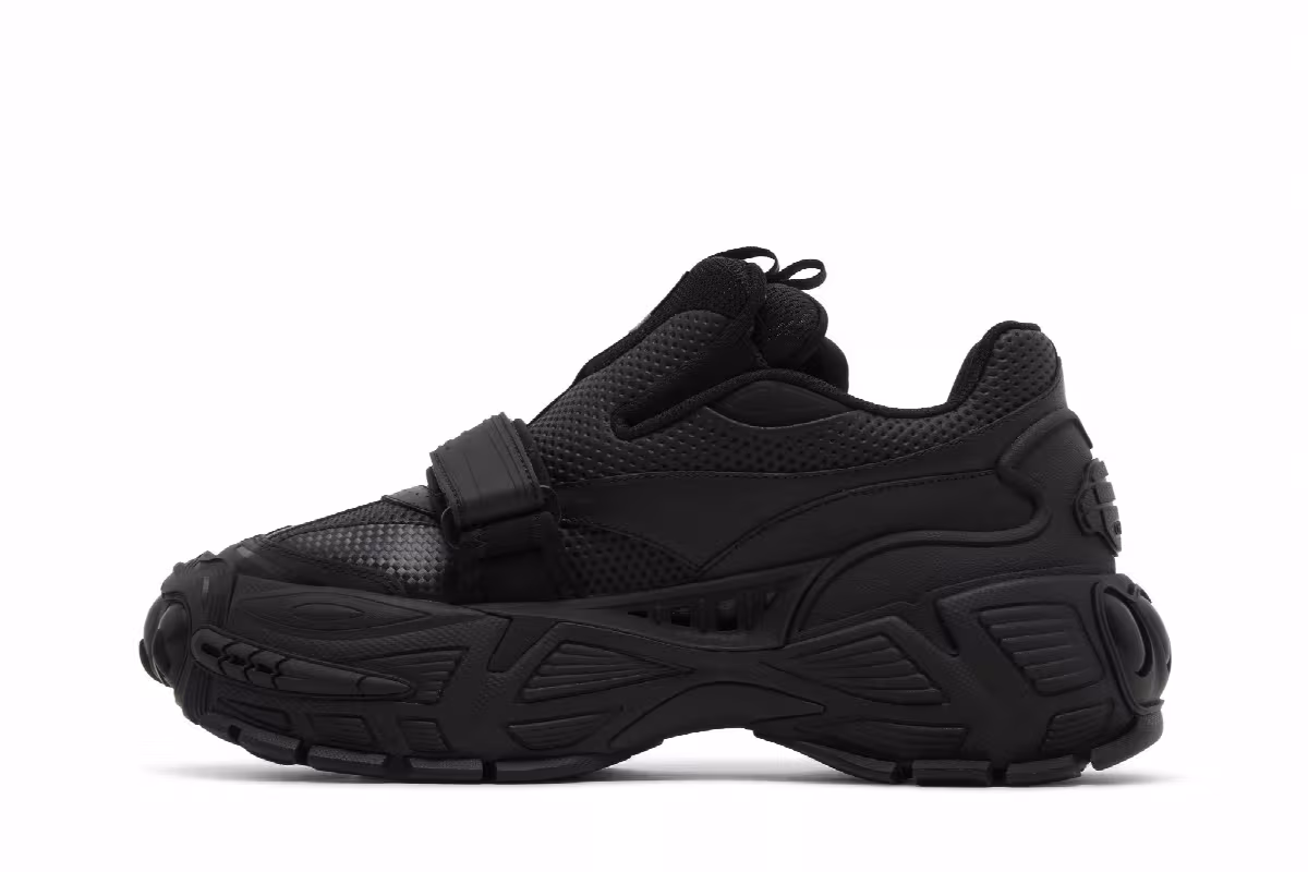 Off-White Glove Slip On Black, view 4