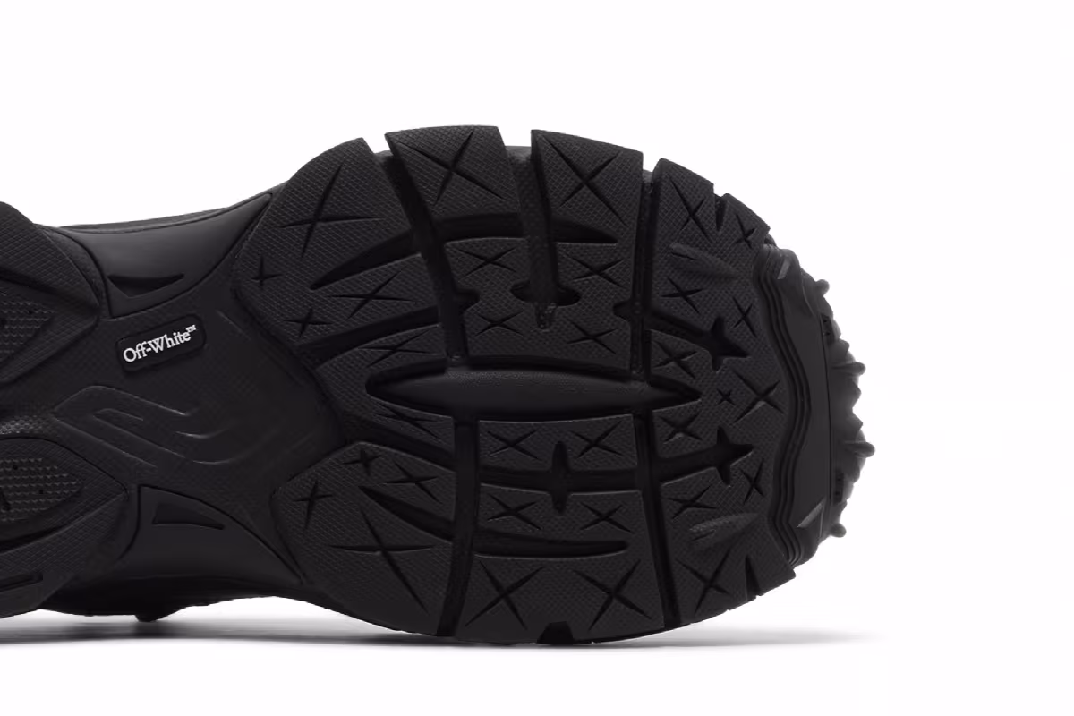 Off-White Glove Slip On Black, view 6