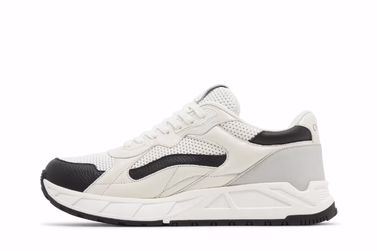 Off-White Runner B Sneaker White Black, view 4