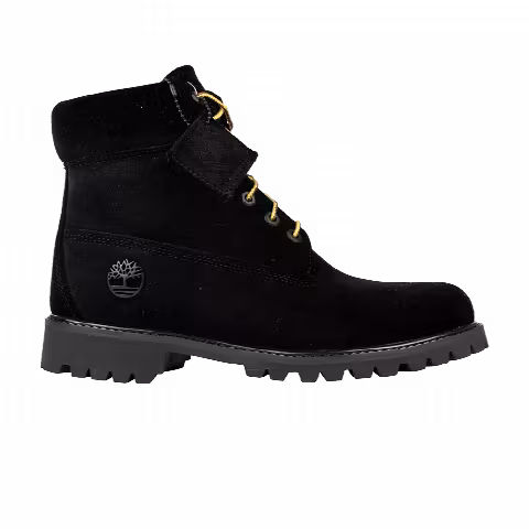 Off-White Timberland X OFF WHITE Velvet Boots 'Black'