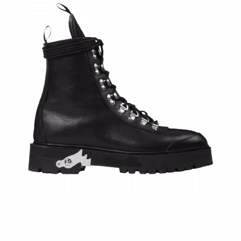Off-White Wmns Leather Hiking Boot 'Black'