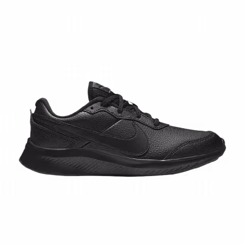 Nike Varsity Leather GS 'Triple Black'