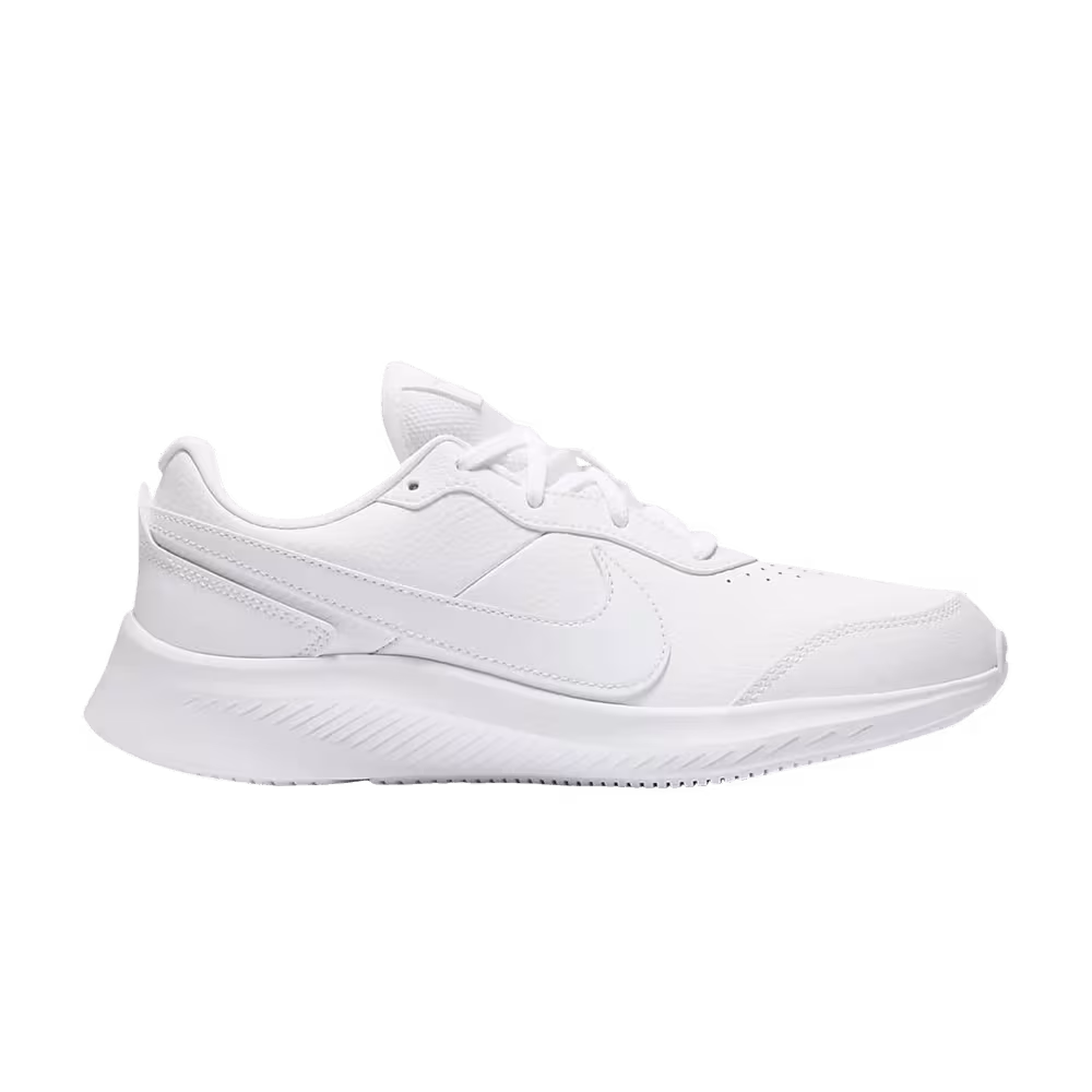 Nike Varsity Leather GS Triple White