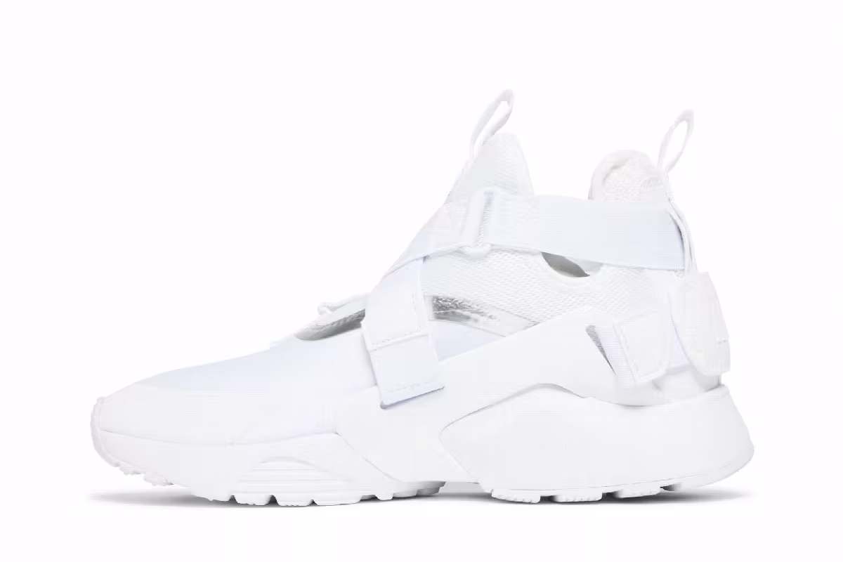 Nike Huarache City GS White, view 4
