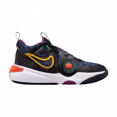 Nike Team Hustle D11 SE GS 'Black University Gold'