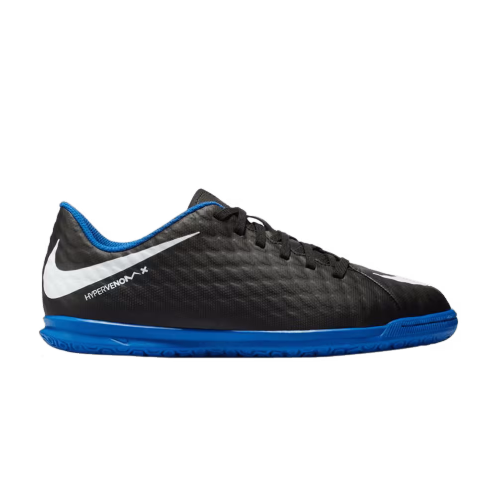 Nike HypervenomX Phade 3 IC GS Black Royal