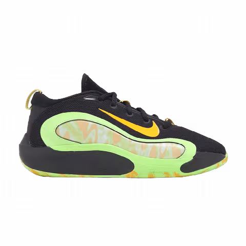 Nike Isofly SE GS 'Black Laser Orange Lime Blast'