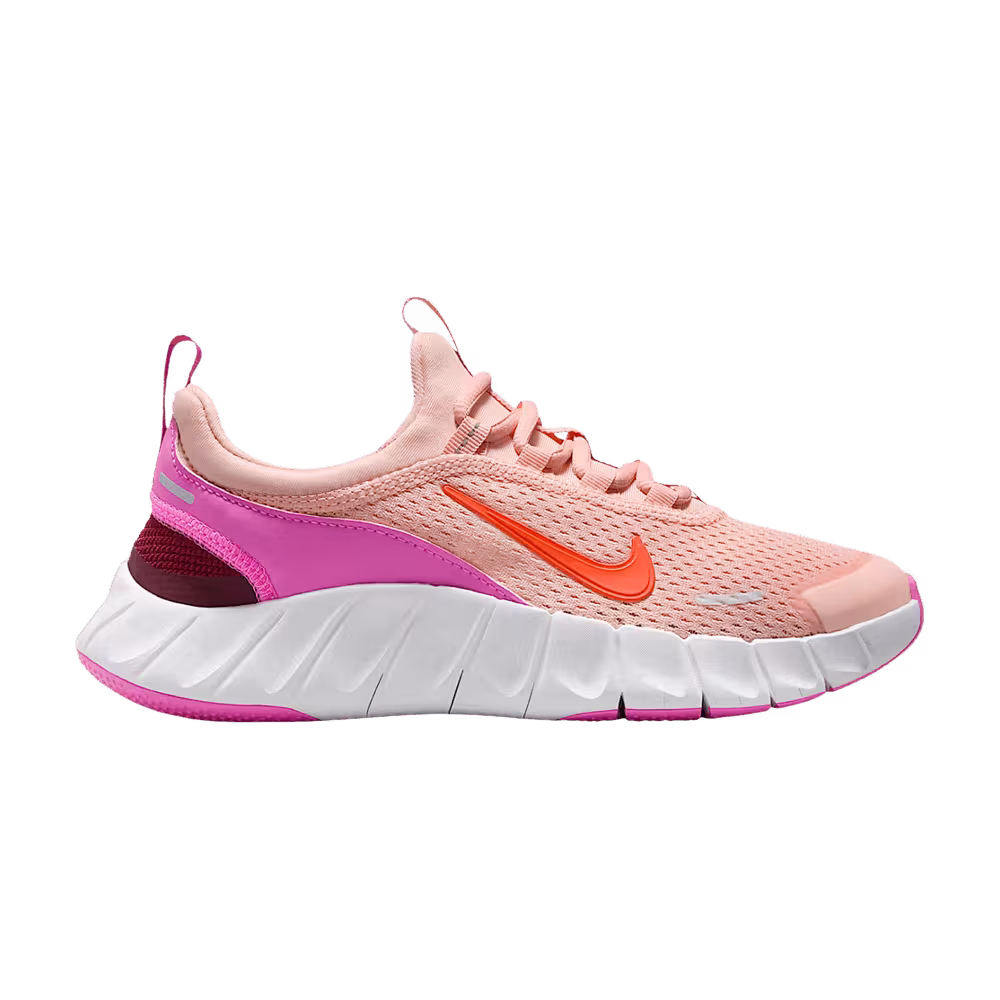 Nike Free Ride GS Arctic Orange Playful Pink Team Red Turf Orange