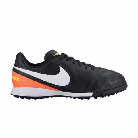 Nike Jr TiempoX Legend 4 TF GS 'Black Hyper Orange'