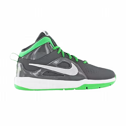 Nike Team Hustle D6 GS 'Grey Light Green Spark'