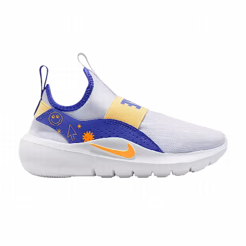 Nike Flex Runner 4 SE PS 'Football Grey Lapis Soft Yellow'