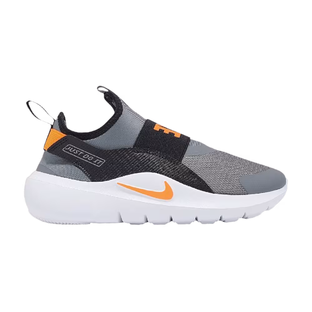 Nike Flex Runner 4 PS Cool Grey Total Orange Black