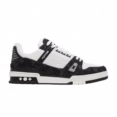 Louis Vuitton Trainer 'Black Monogram Denim'