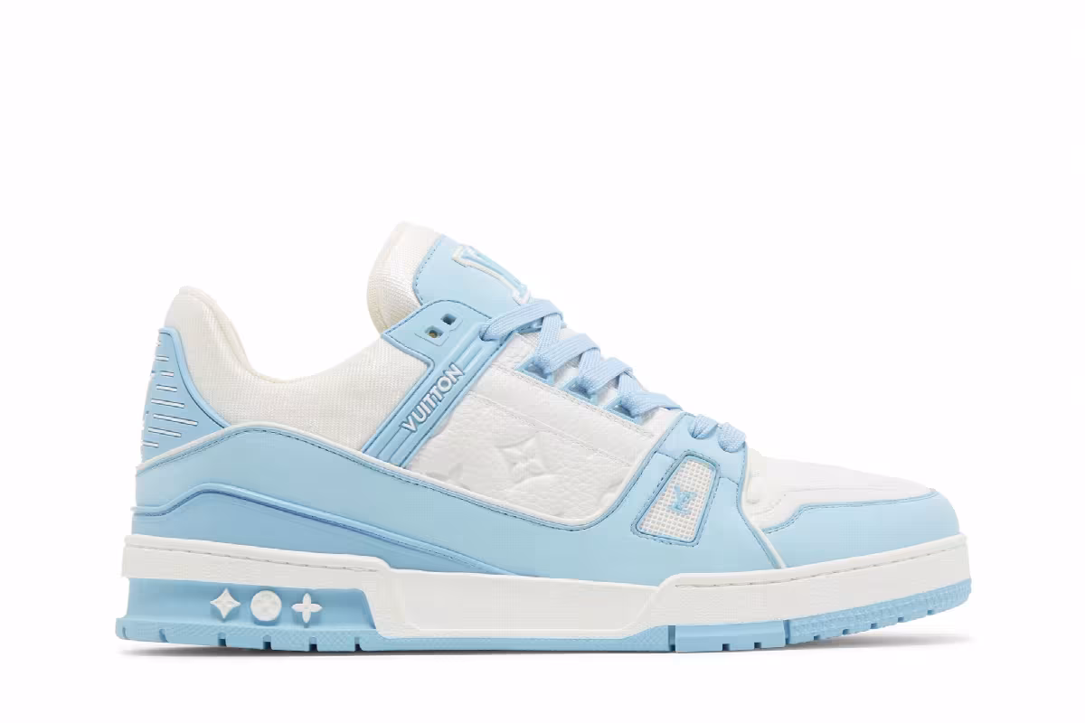 Louis Vuitton Trainer Sky Blue, view 2