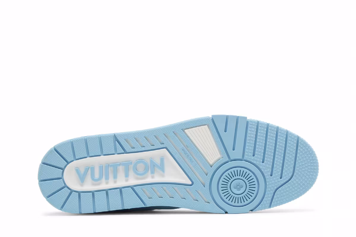 Louis Vuitton Trainer Sky Blue, view 5
