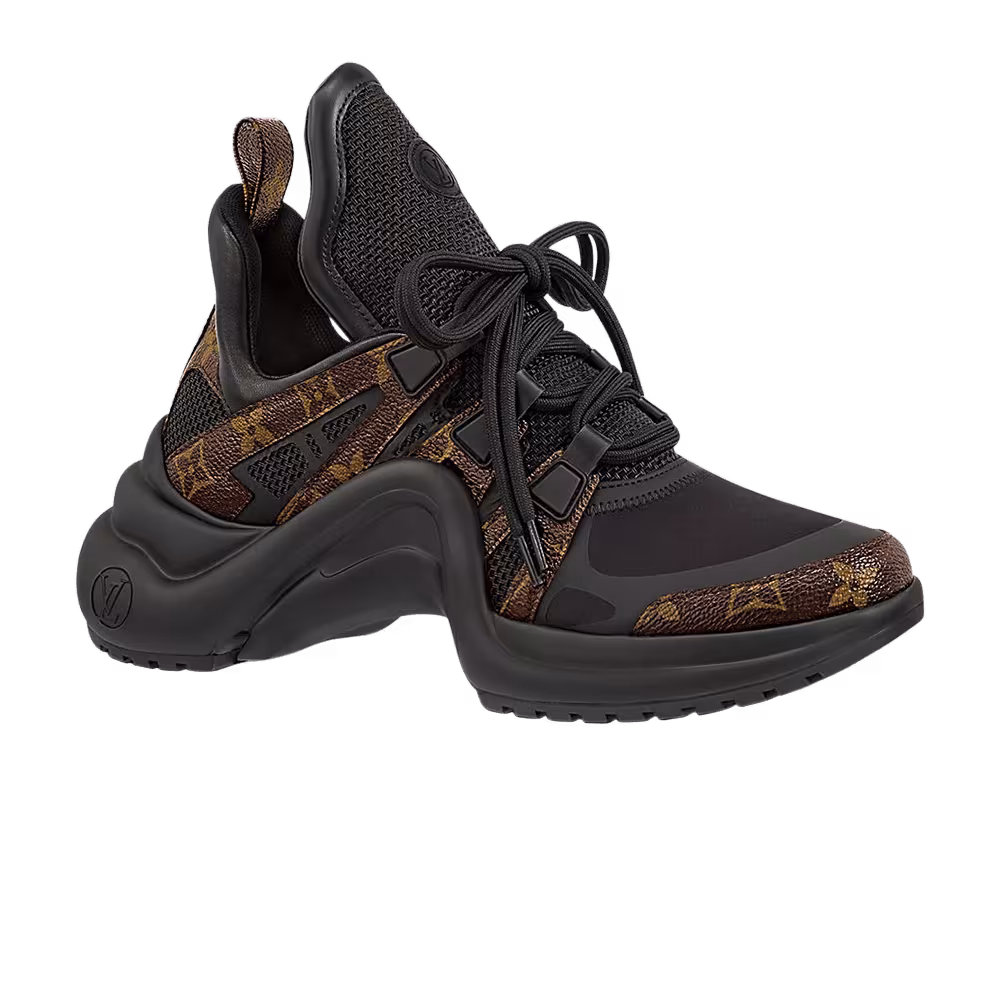 Louis Vuitton Women's Archlight Sneaker Black Brown