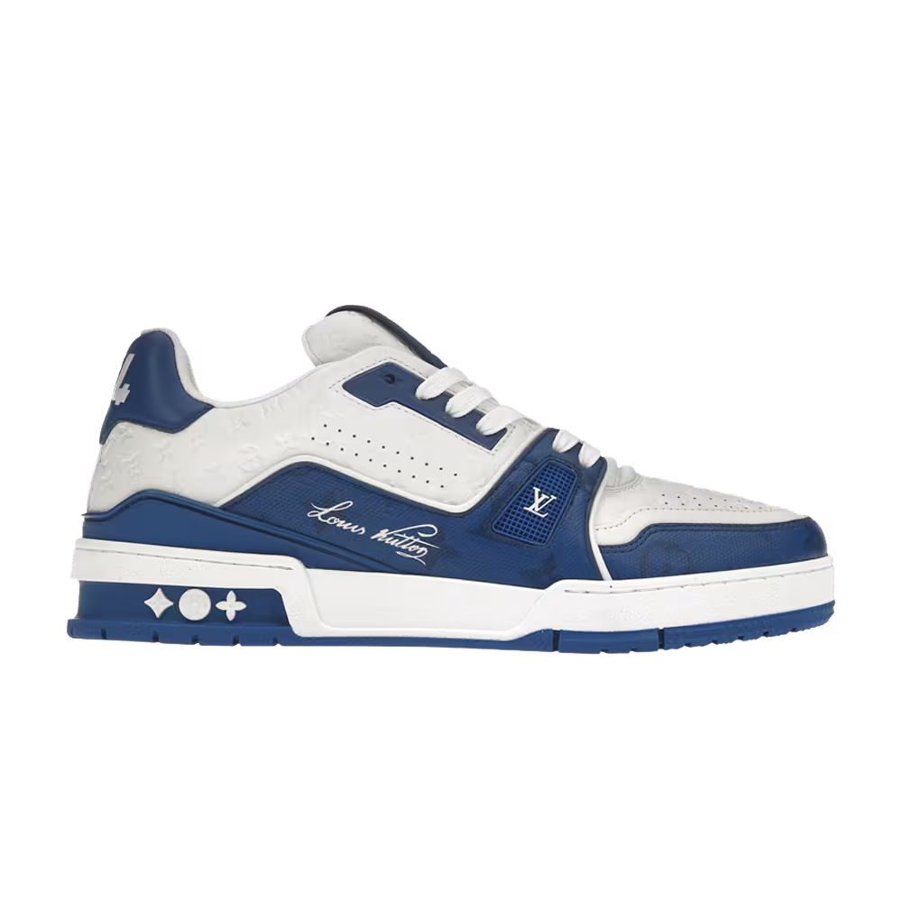 Louis Vuitton Trainer Low #54 Mini Monogram - Blue