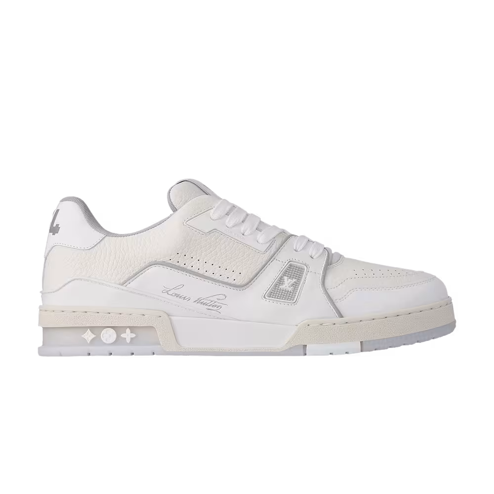 Louis Vuitton Trainer White Monochrome