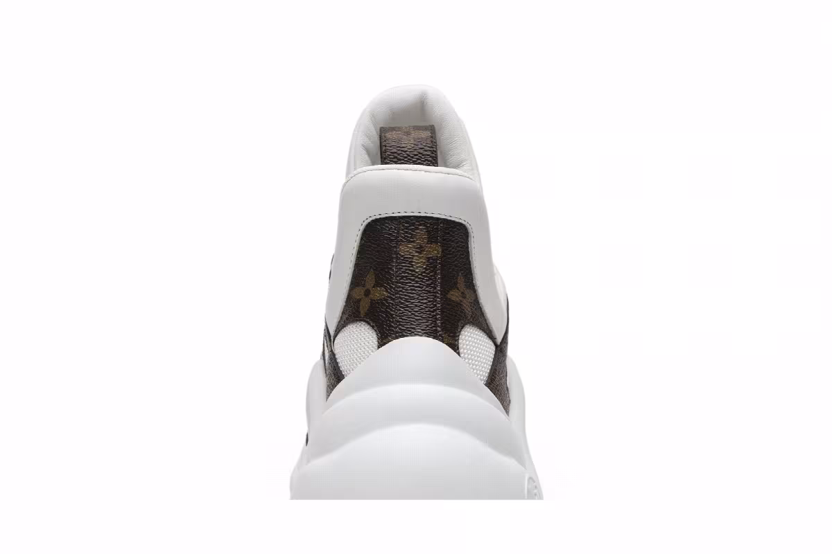 Louis Vuitton Women's Archlight Sneaker White Brown, view 8