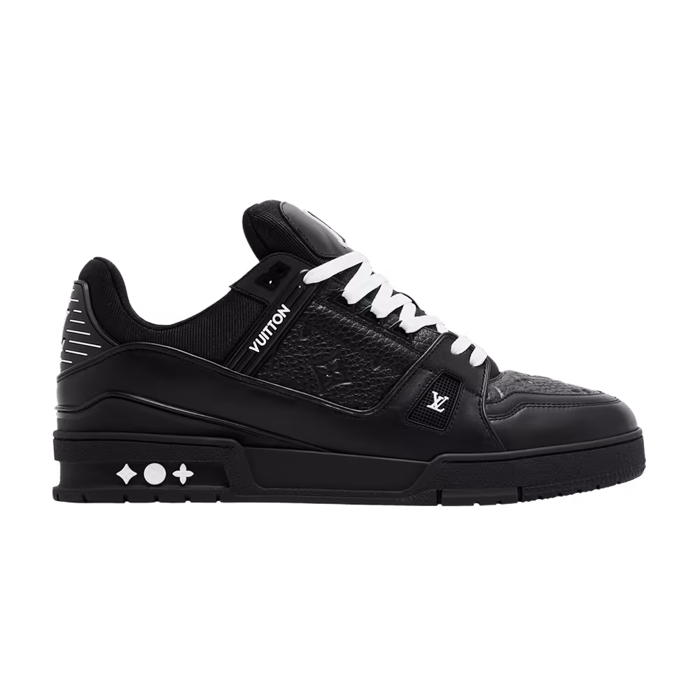 Louis Vuitton Trainer Embossed Monogram - Black