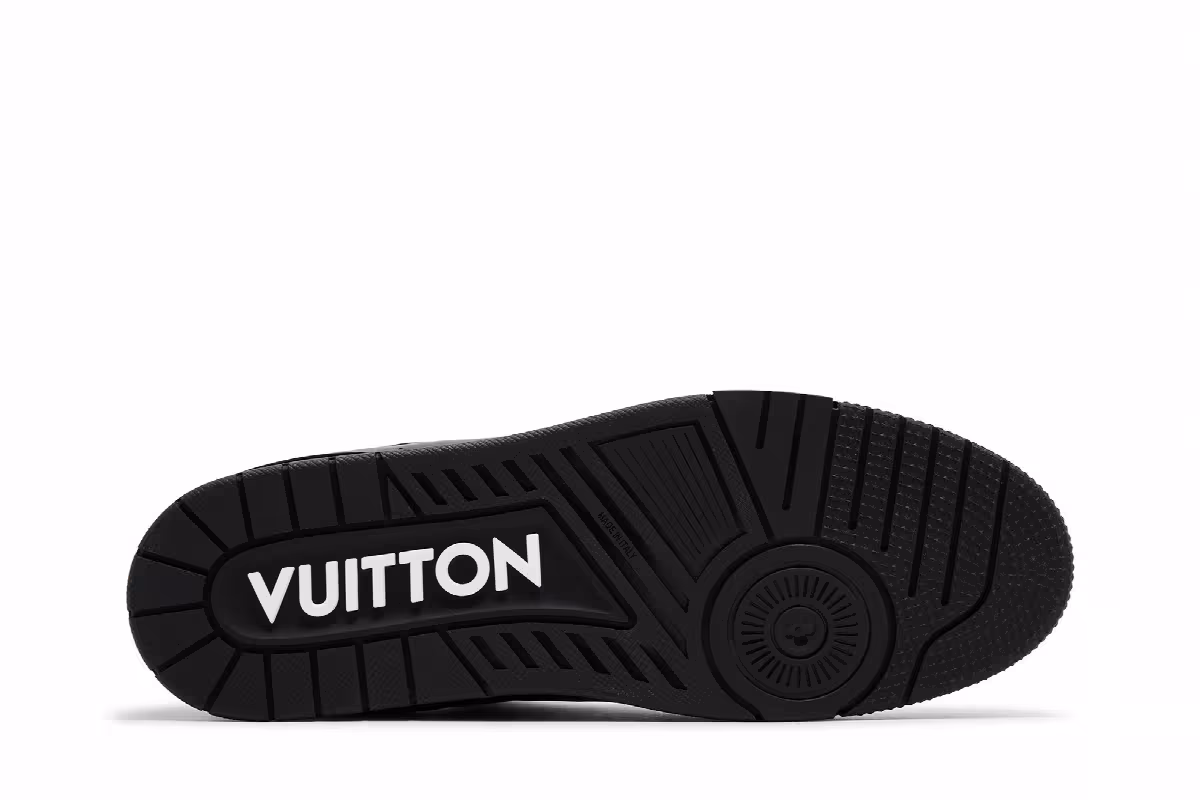Louis Vuitton Trainer Embossed Monogram - Black, view 5