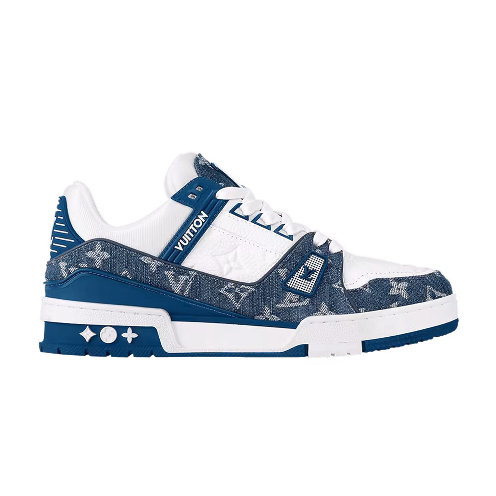Louis Vuitton Women's Trainer Monogram Denim - Light Blue