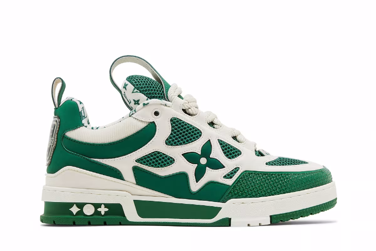 Louis Vuitton Skate Sneaker Green, view 2