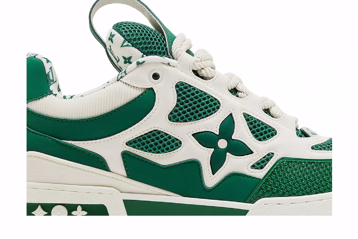 Louis Vuitton Skate Sneaker Green, view 3