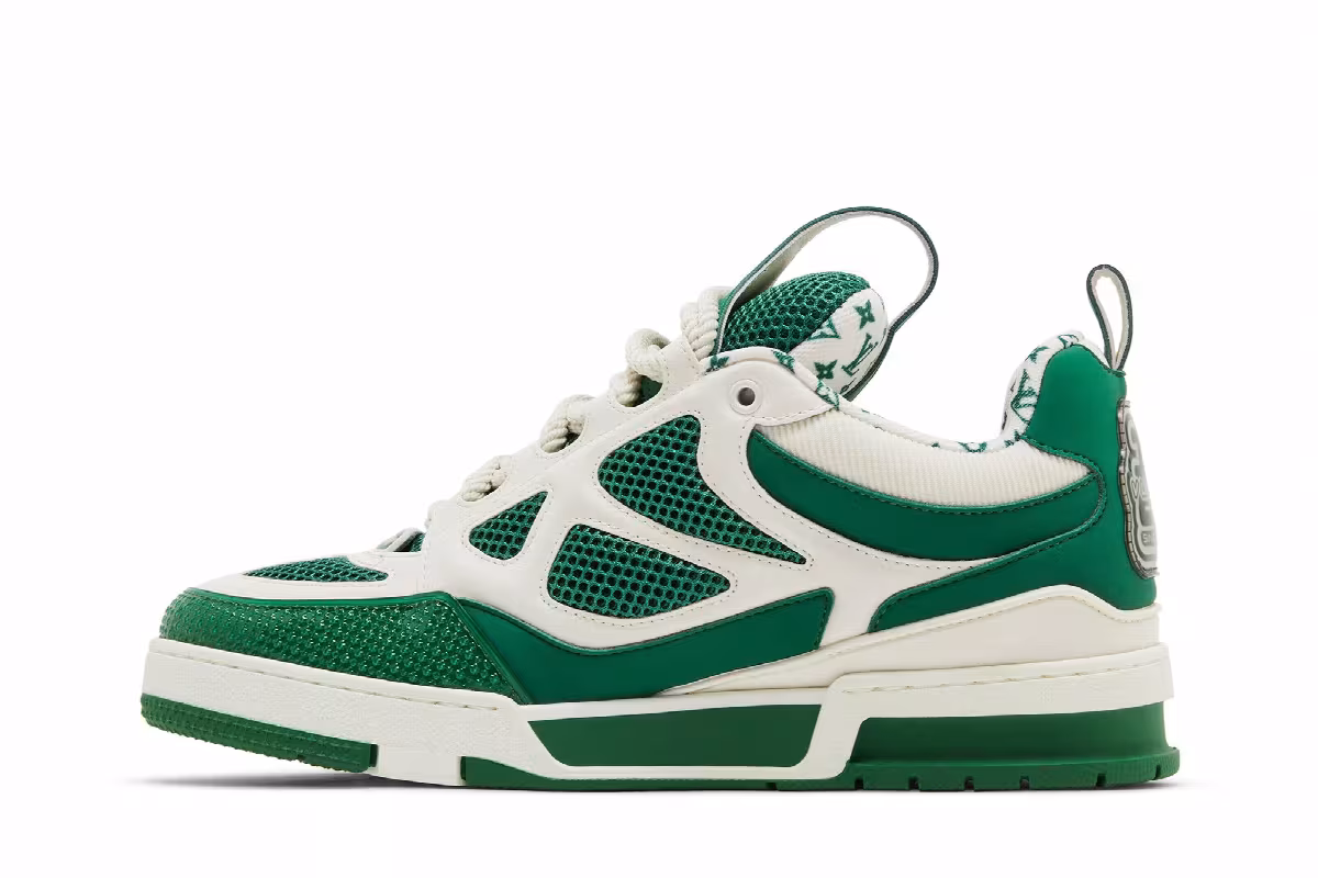 Louis Vuitton Skate Sneaker Green, view 4